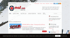 Desktop Screenshot of mafesquiclub.com